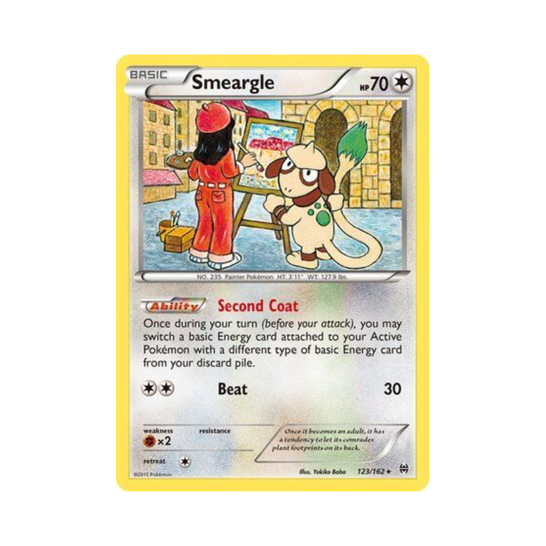 포켓몬 TCG 루브도 R 브레이크스루 (영문판)(Pokemon TCG Smeargle R BREAKthrough (English Ver.)) - 1