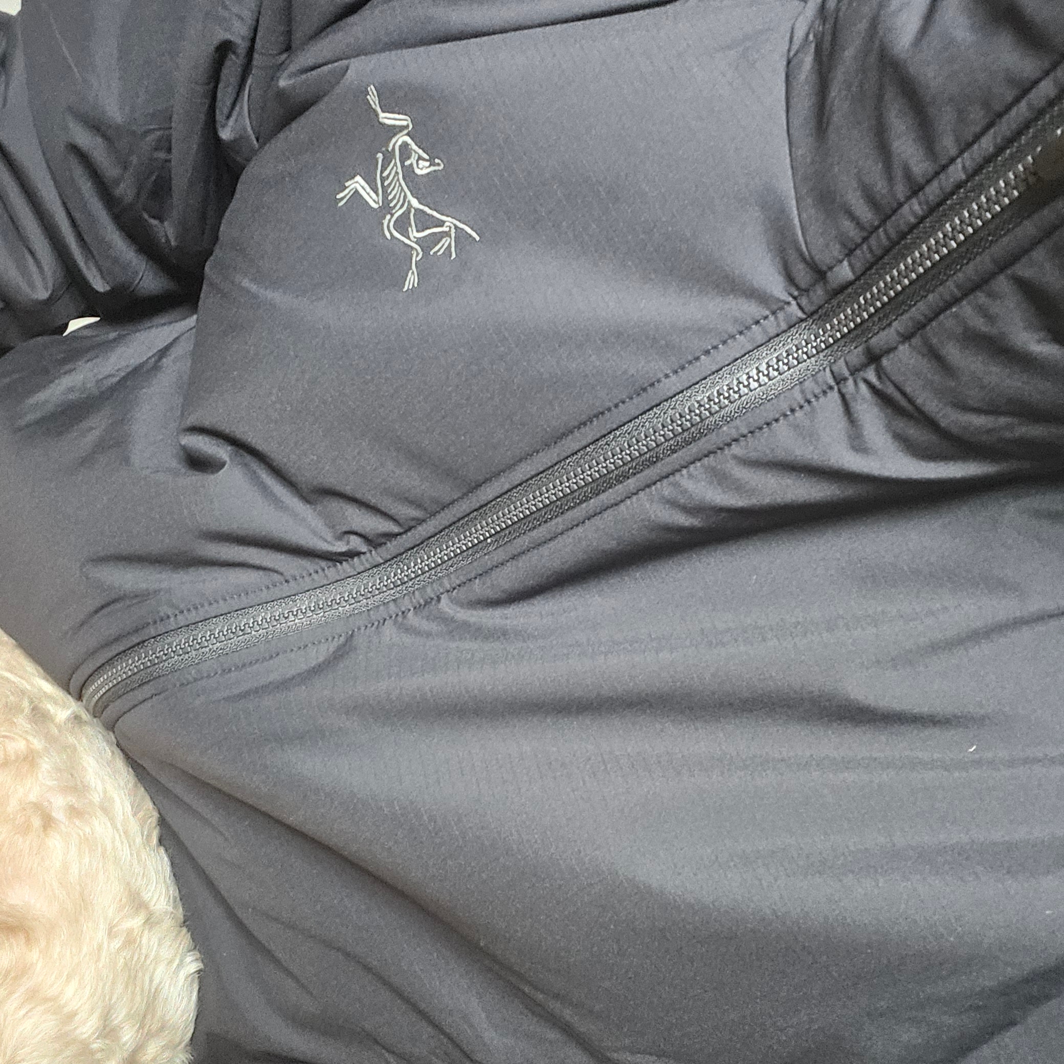 Arc'teryx Atom SV Hoody Black 착용 스타일