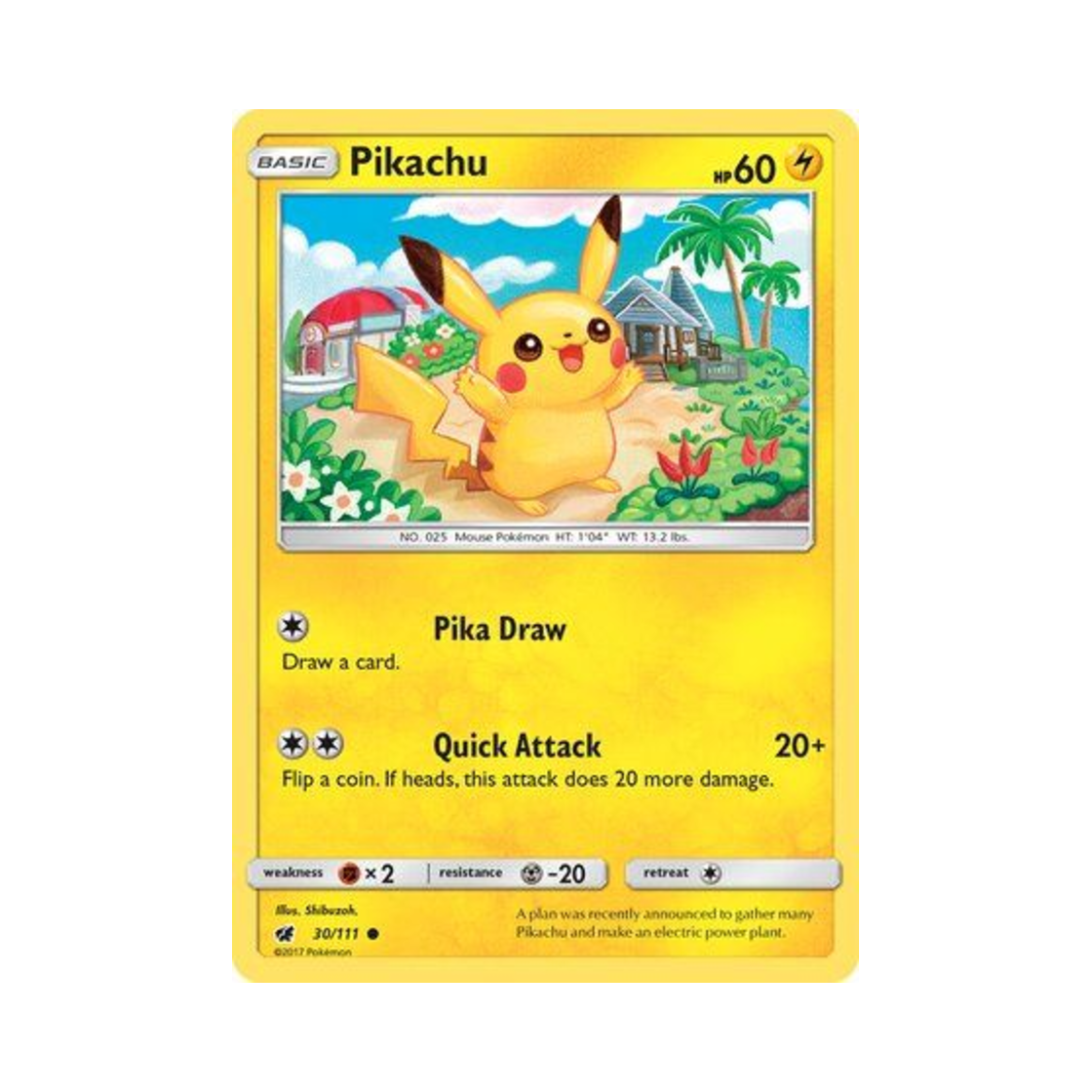 포켓몬 TCG 피카츄 C 크림슨 인베이전 (영문판)(Pokemon TCG Pikachu C Crimson Invasion (English Ver.)) - 1