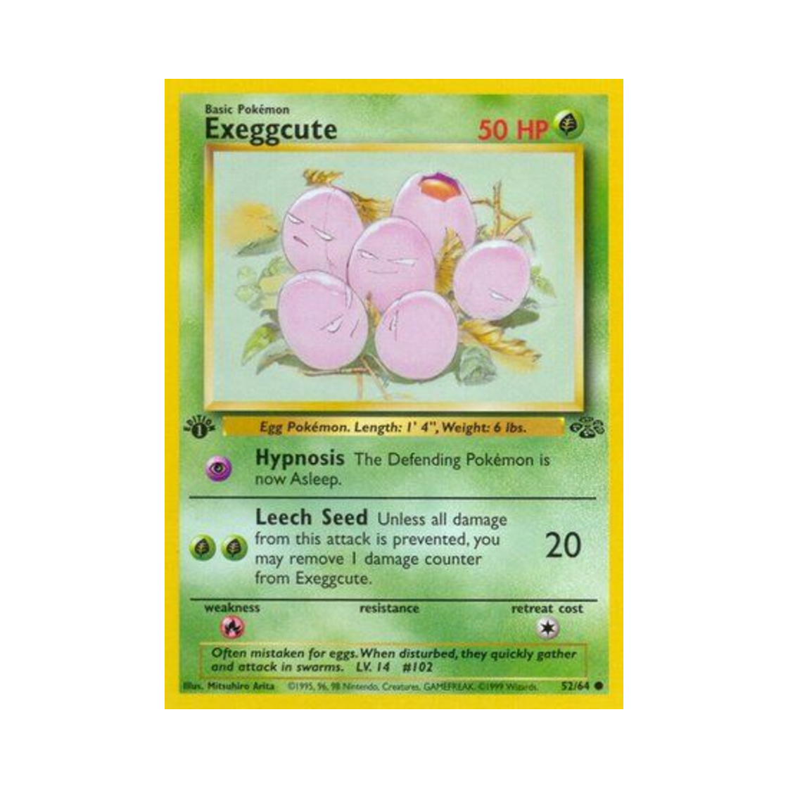 포켓몬 TCG 아라리 C 정글 (영문판)(Pokemon TCG Exeggcute C Jungle (English Ver.))