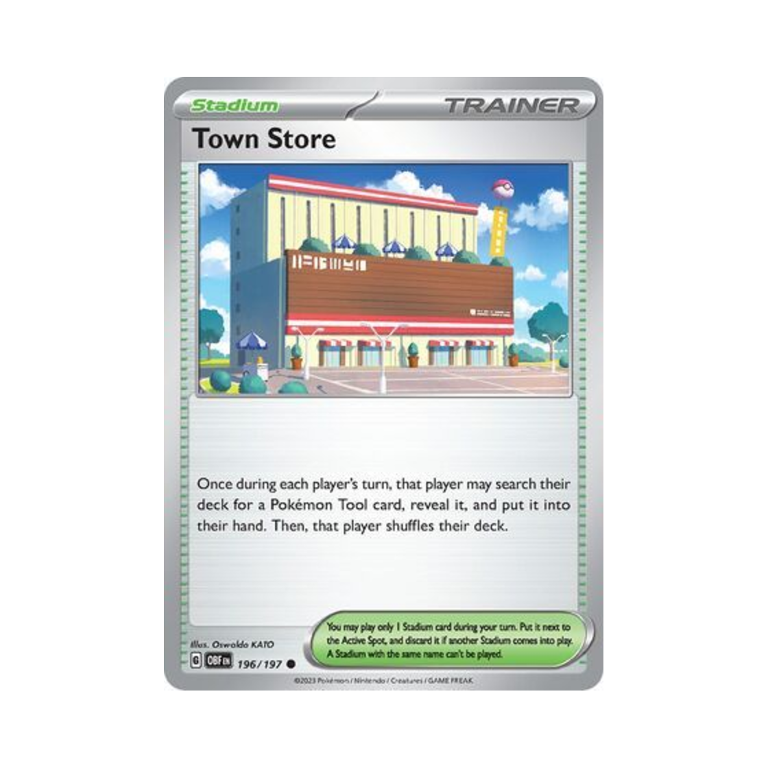 포켓몬 TCG 마을백화점 C 옵시디언 플레임즈 (영문판)(Pokemon TCG Town Store C Obsidian Flames (English Ver.)) - 1