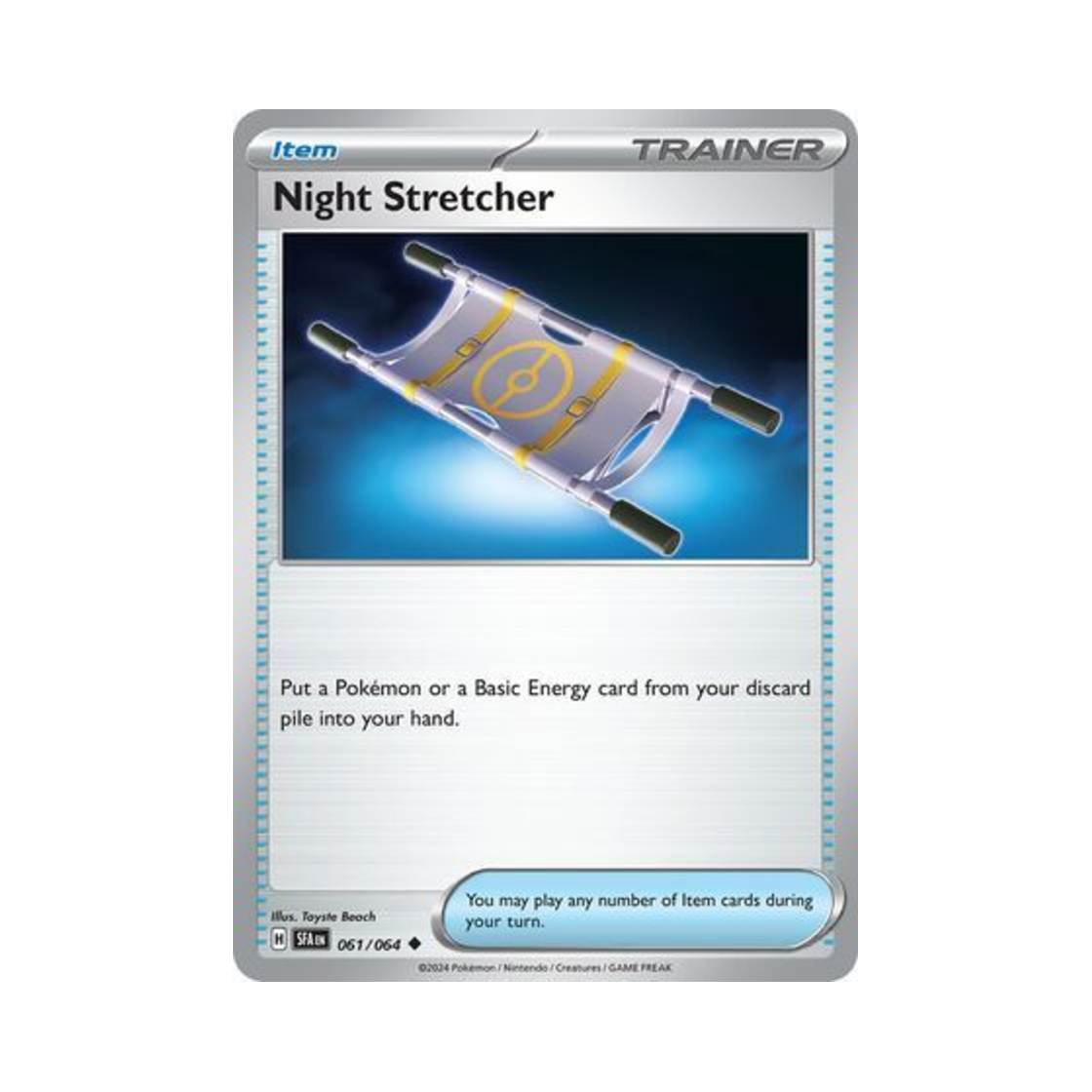포켓몬 TCG 밤의 들것 U 슈라우디드 페이블 (영문판)(Pokemon TCG Night Stretcher U Shrouded Fable (English Ver.)) - 1