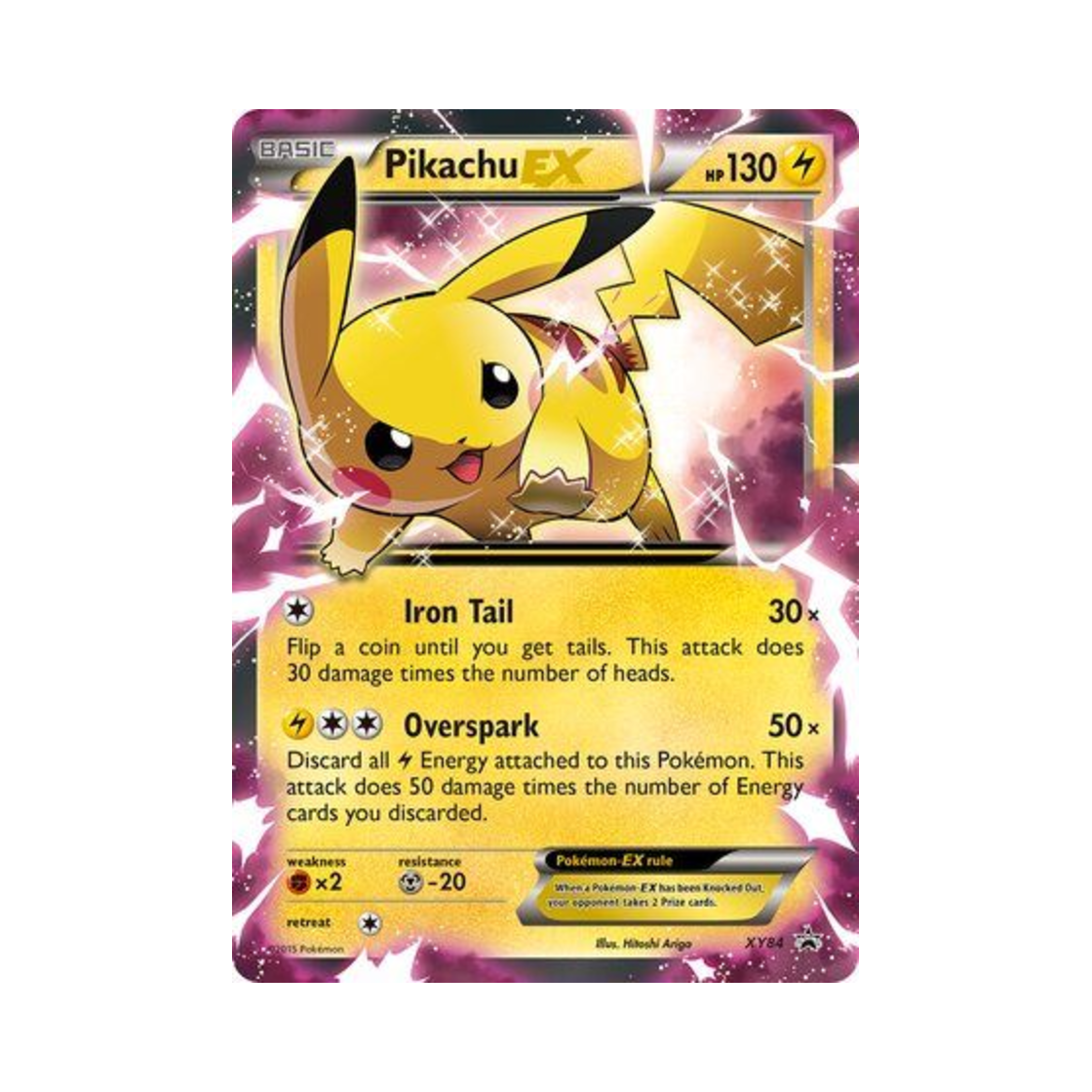 포켓몬 TCG 피카츄 EX P XY 프로모 카드 (영문판)(Pokemon TCG Pikachu EX P XY Promos (English Ver.)) - 1