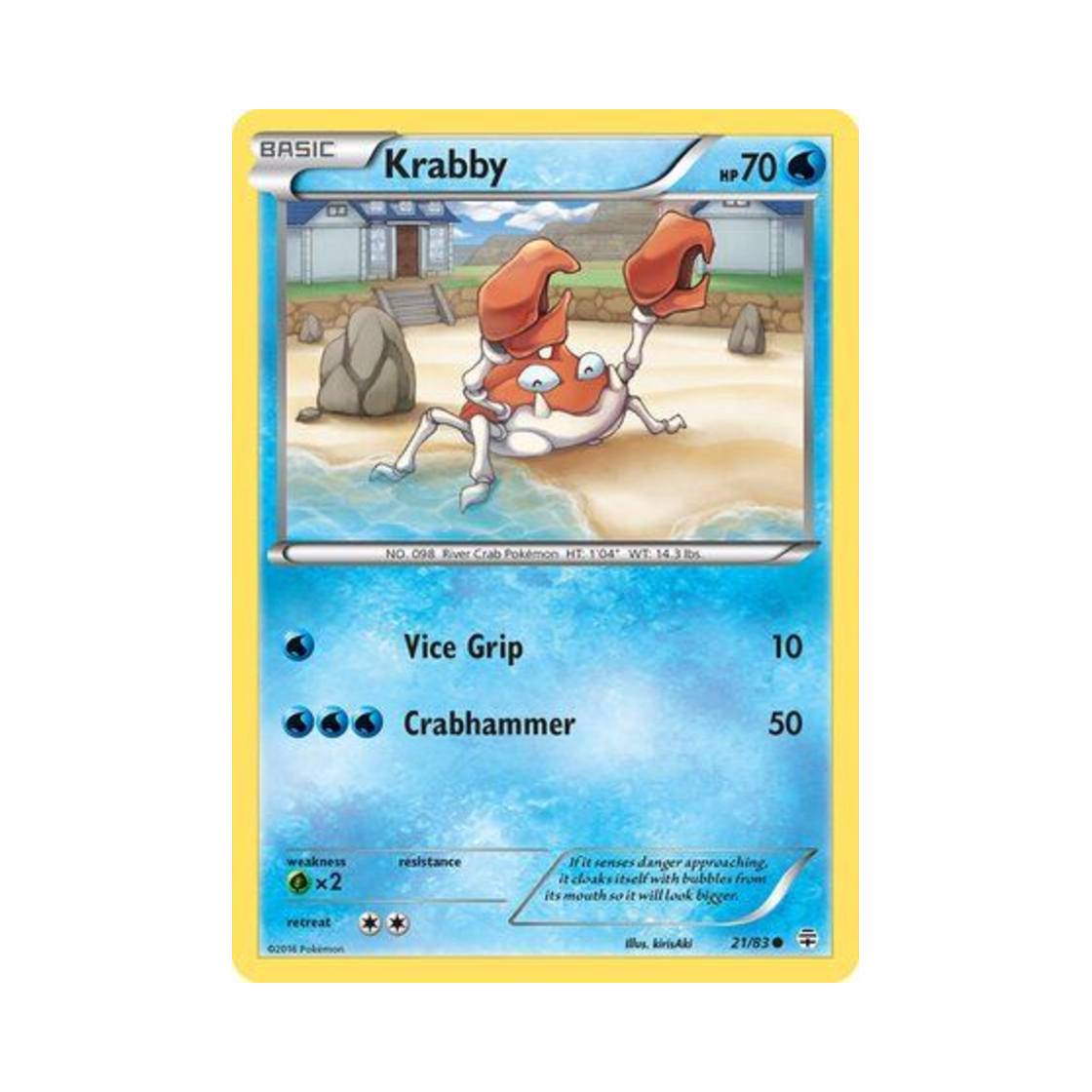 포켓몬 TCG 크랩 C 제네레이션즈 (영문판)(Pokemon TCG Krabby C Generations (English Ver.)) - 1