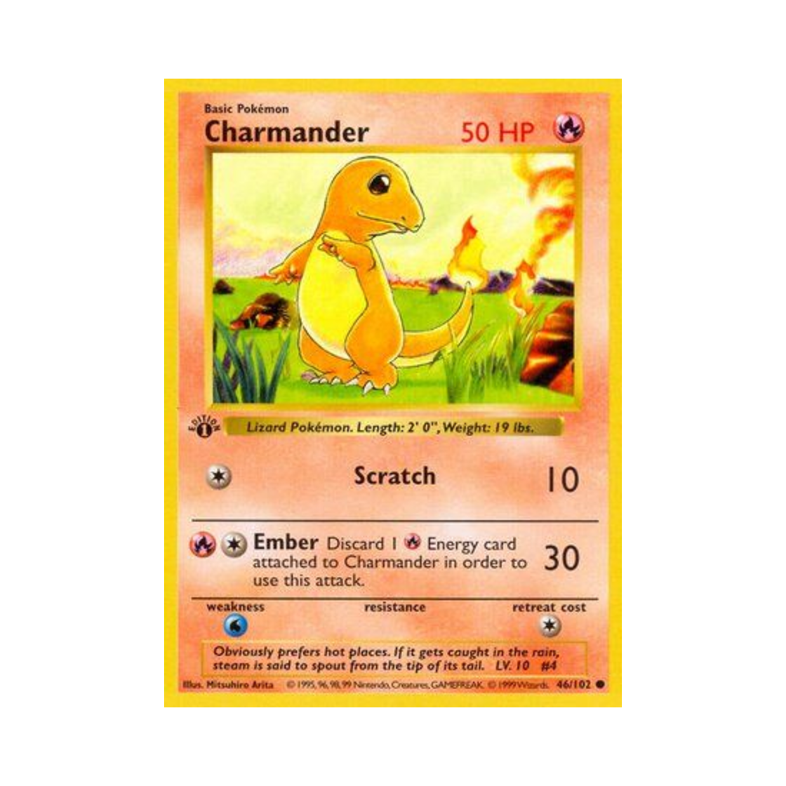 포켓몬 TCG 파이리 C 베이스 세트 (영문판)(Pokemon TCG Charmander C Base Set (English Ver.)) - 1
