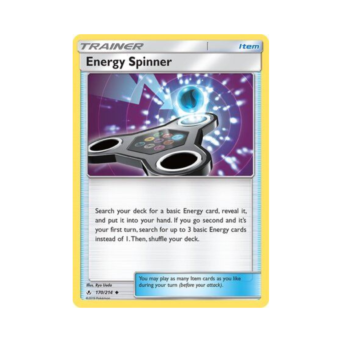 포켓몬 TCG 에너지 스피너 U 언브로큰 본즈 (영문판)(Pokemon TCG Energy Spinner U Unbroken Bonds (English Ver.)) - 1