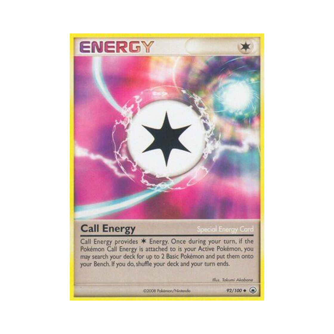 포켓몬 TCG 콜 에너지 U 마제스티 던 (영문판)(Pokemon TCG Call Energy U Majestic Dawn (English Ver.)) - 1
