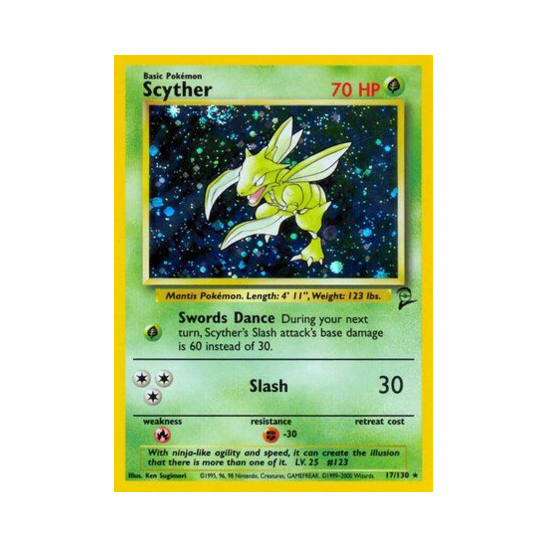 포켓몬 TCG 스라크 베이스 세트 2 (영문판)(Pokemon TCG Scyther Base Set 2 (English Ver.)) - 1
