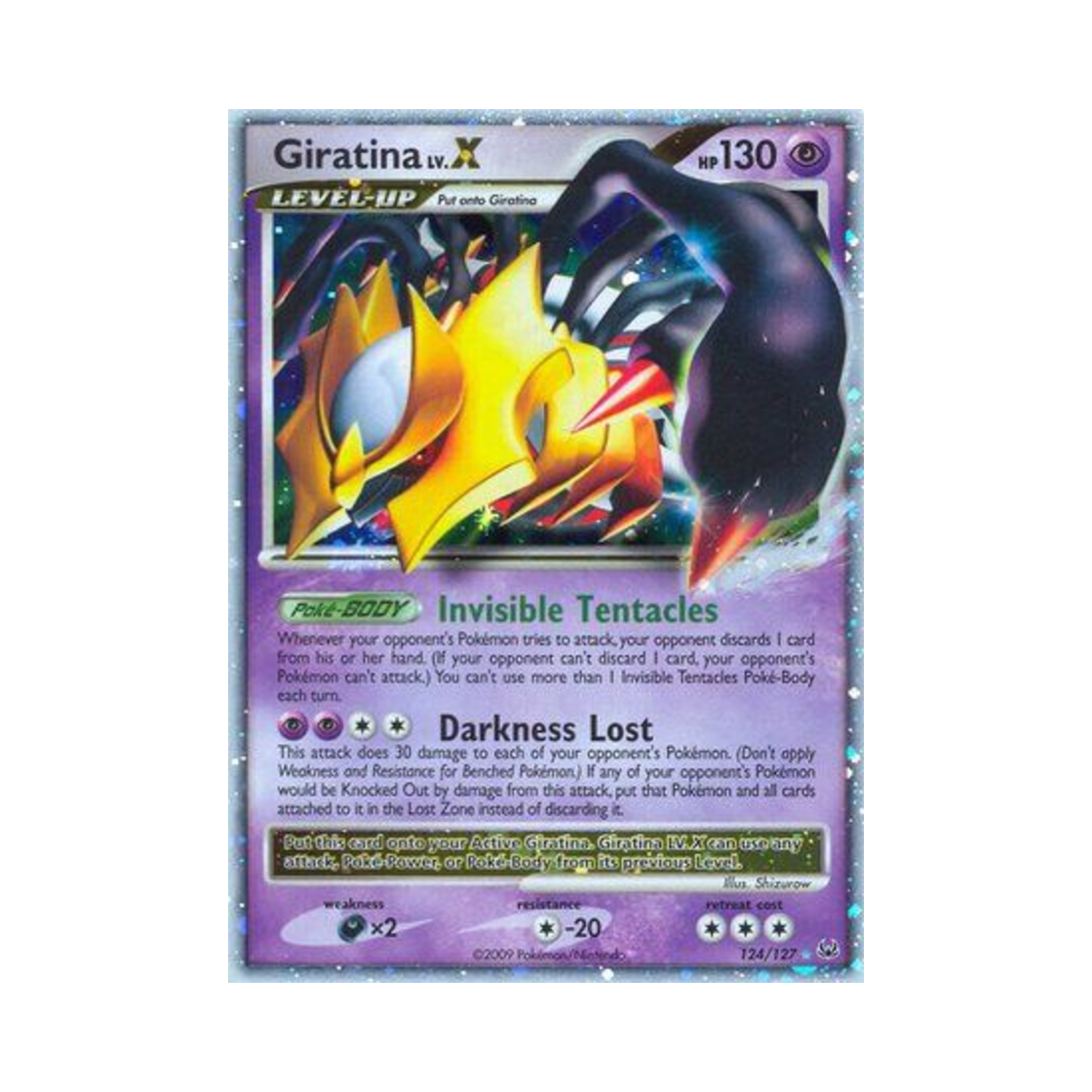 포켓몬 TCG 기라티나 LV.X RHL 플래티넘 (영문판)(Pokemon TCG Giratina LV.X RHL Platinum (English Ver.)) - 1