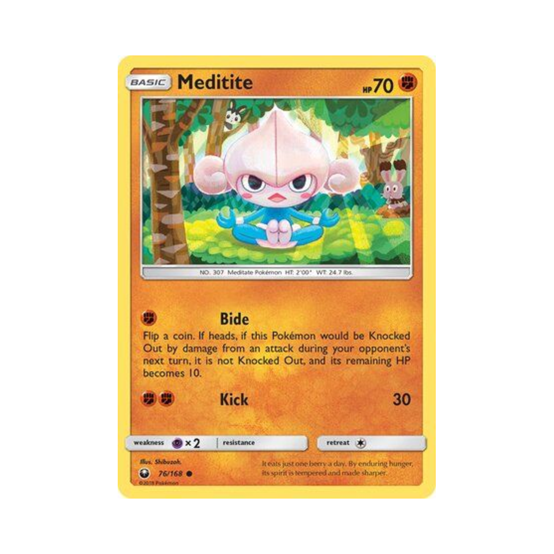 포켓몬 TCG 요가랑 C 셀레스티얼 스톰 (영문판)(Pokemon TCG Meditite C Celestial Storm (English Ver.)) - 1