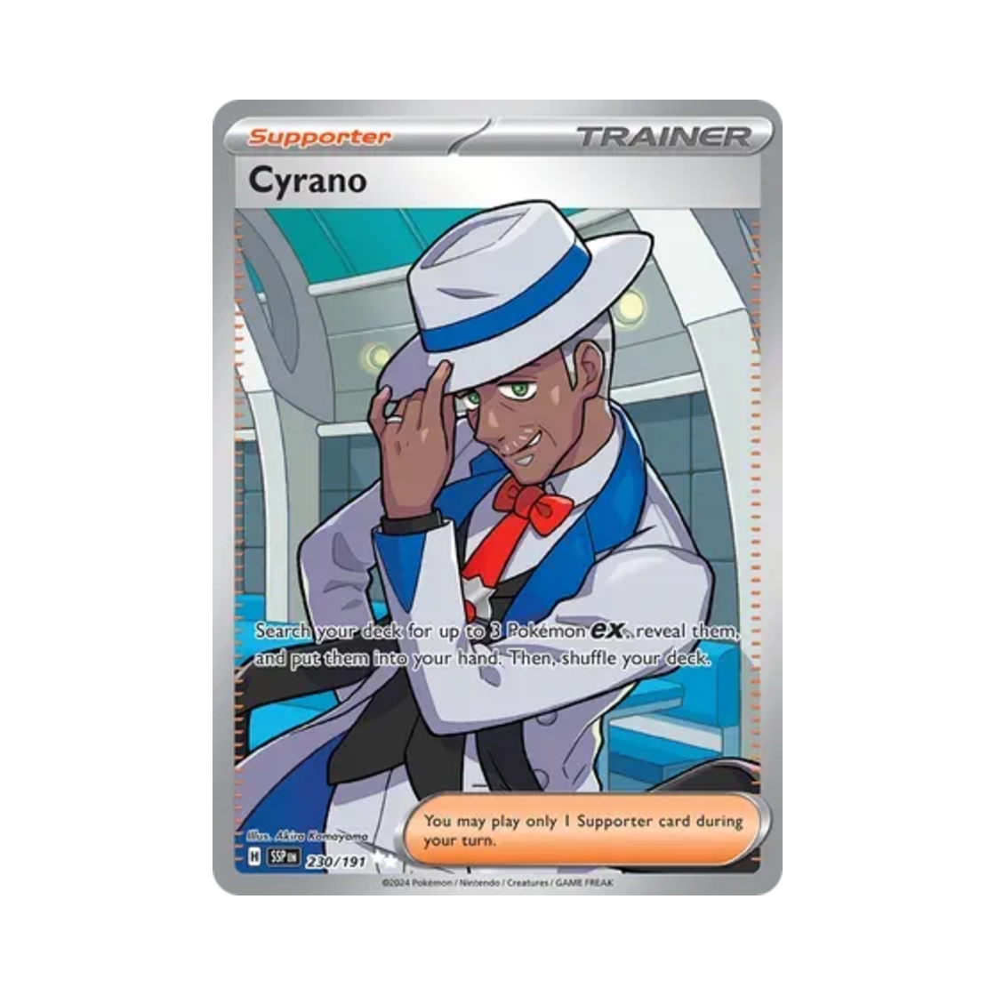 포켓몬 TCG 시아노 UR 서징 스파크 (영문판)(Pokemon TCG Cyrano UR Surging Sparks (English Ver.)) - 1