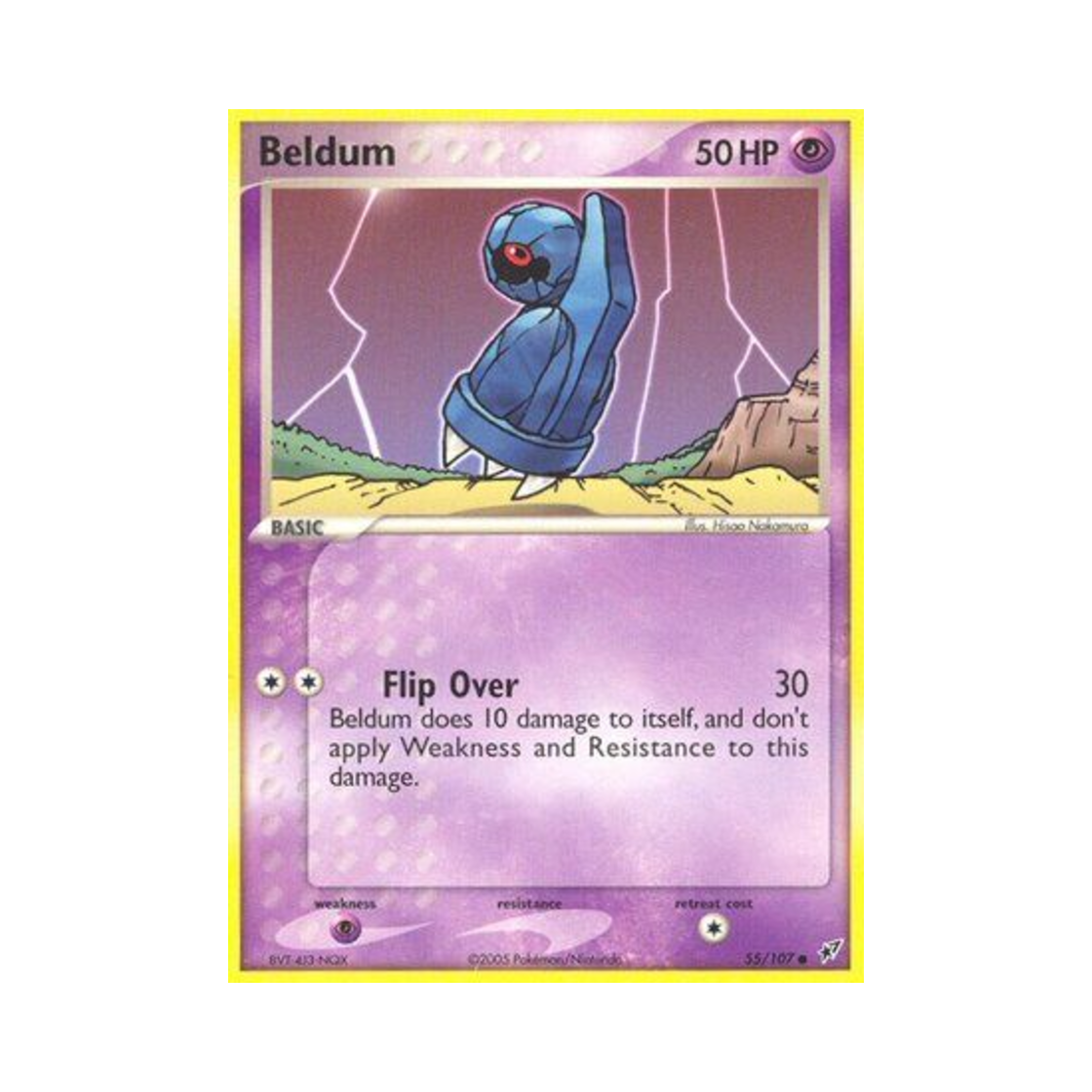 포켓몬 TCG 메탕 C EX 테오키스 (영문판)(Pokemon TCG Beldum C EX Deoxys (English Ver.))