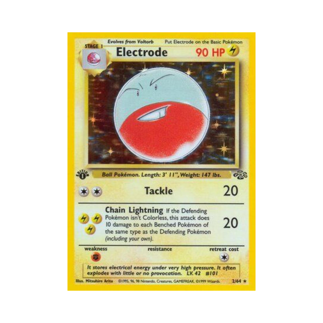 포켓몬 TCG 붐볼 RH 정글 (영문판)(Pokemon TCG Electrode RH Jungle (English Ver.))
