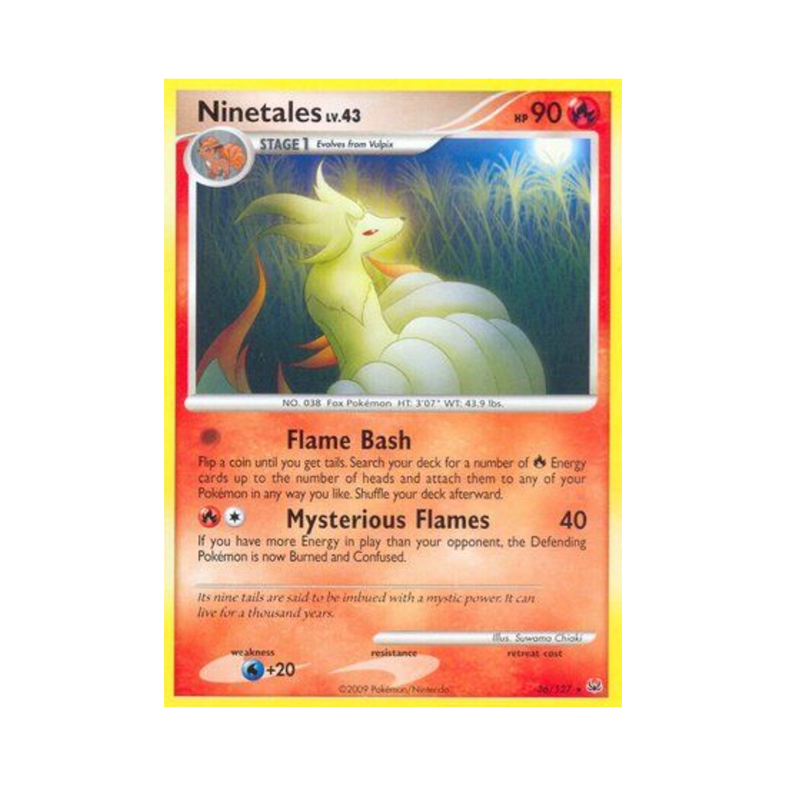 포켓몬 TCG 나인테일 R 플래티넘 (영문판)(Pokemon TCG Ninetales R Platinum (English Ver.)) - 1