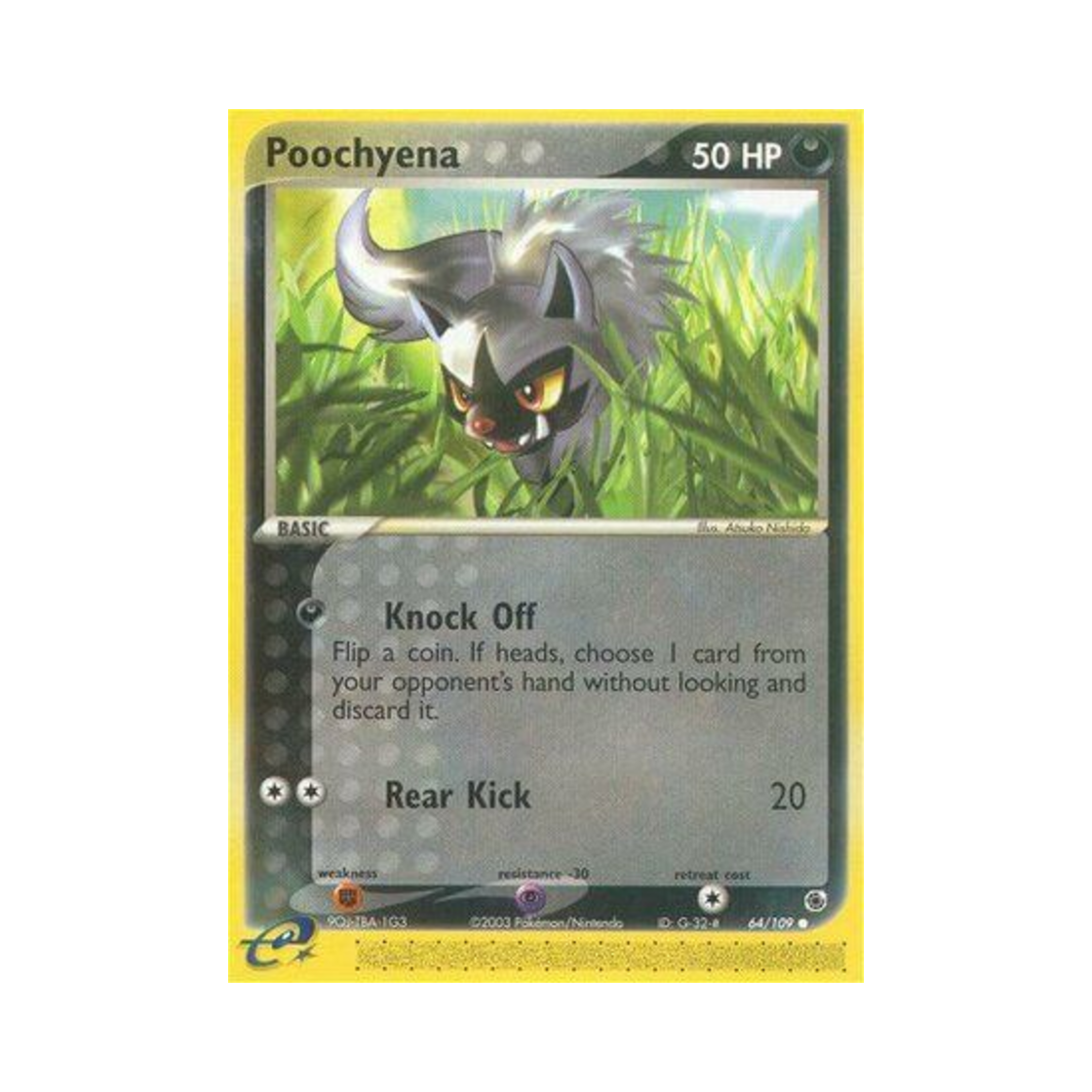 포켓몬 TCG 포챠나 C EX 루비 & 사파이어 (영문판)(Pokemon TCG Poochyena C EX Ruby & Sapphire (English Ver.)) - 1