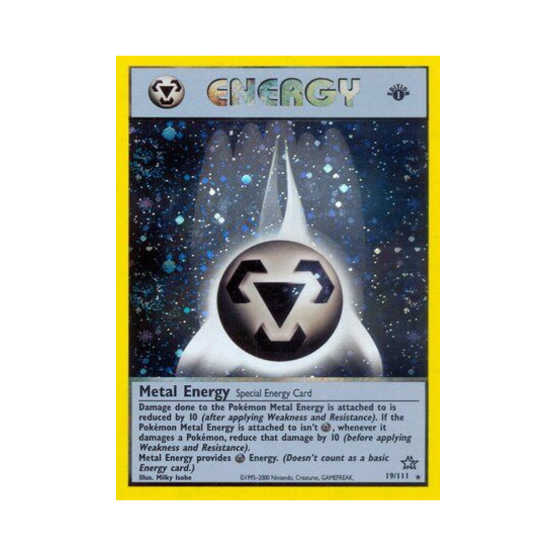 포켓몬 TCG 메탈 에너지 RH 네오 제네시스 (영문판)(Pokemon TCG Metal Energy RH Neo Genesis (English Ver.)) - 1