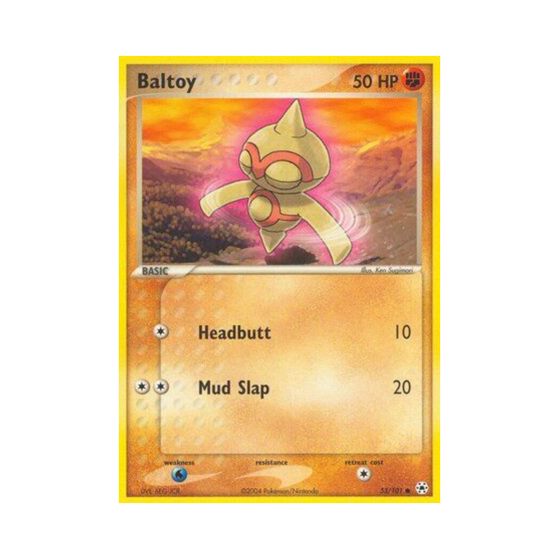 포켓몬 TCG 오뚝군 C EX 히든 레전드 (영문판)(Pokemon TCG Baltoy C EX Hidden Legends (English Ver.)) - 1