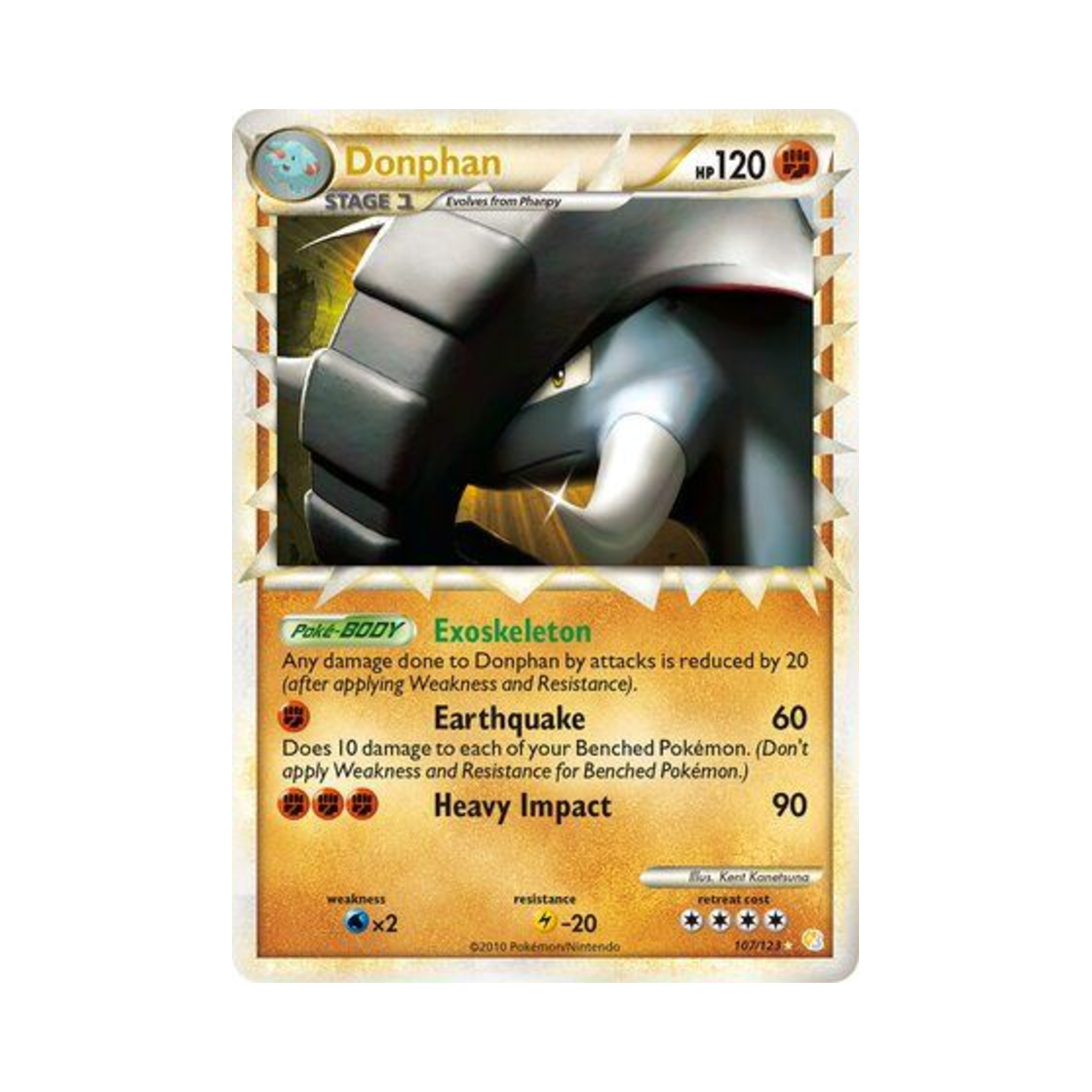 포켓몬 TCG 코리갑 RP 하트골드 & 소울실버 (영문판)(Pokemon TCG Donphan RP HeartGold & SoulSilver (English Ver.)) - 1