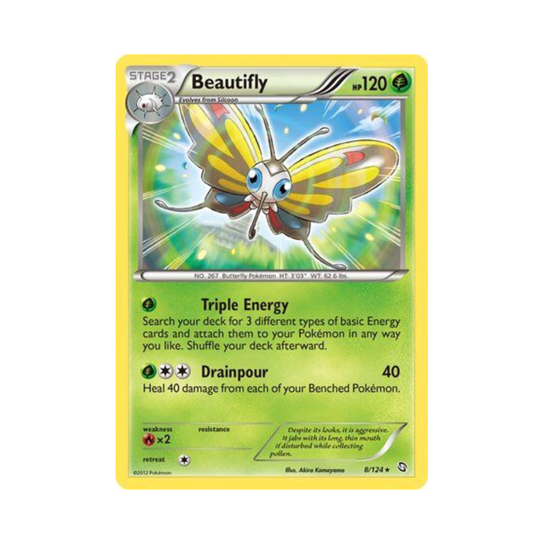 포켓몬 TCG 뷰티플라이 R 드래곤즈 엑잘티드 (영문판)(Pokemon TCG Beautifly R Dragons Exalted (English Ver.)) - 1
