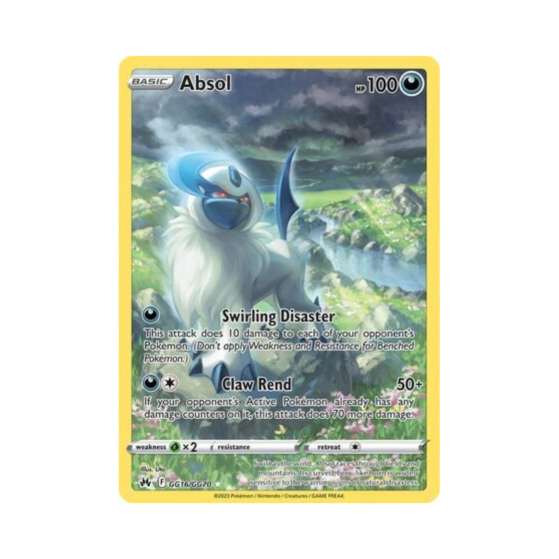 포켓몬 TCG 앱솔 R 크라운 제니스 (영문판)(Pokemon TCG Absol R Crown Zenith (English Ver.)) - 1