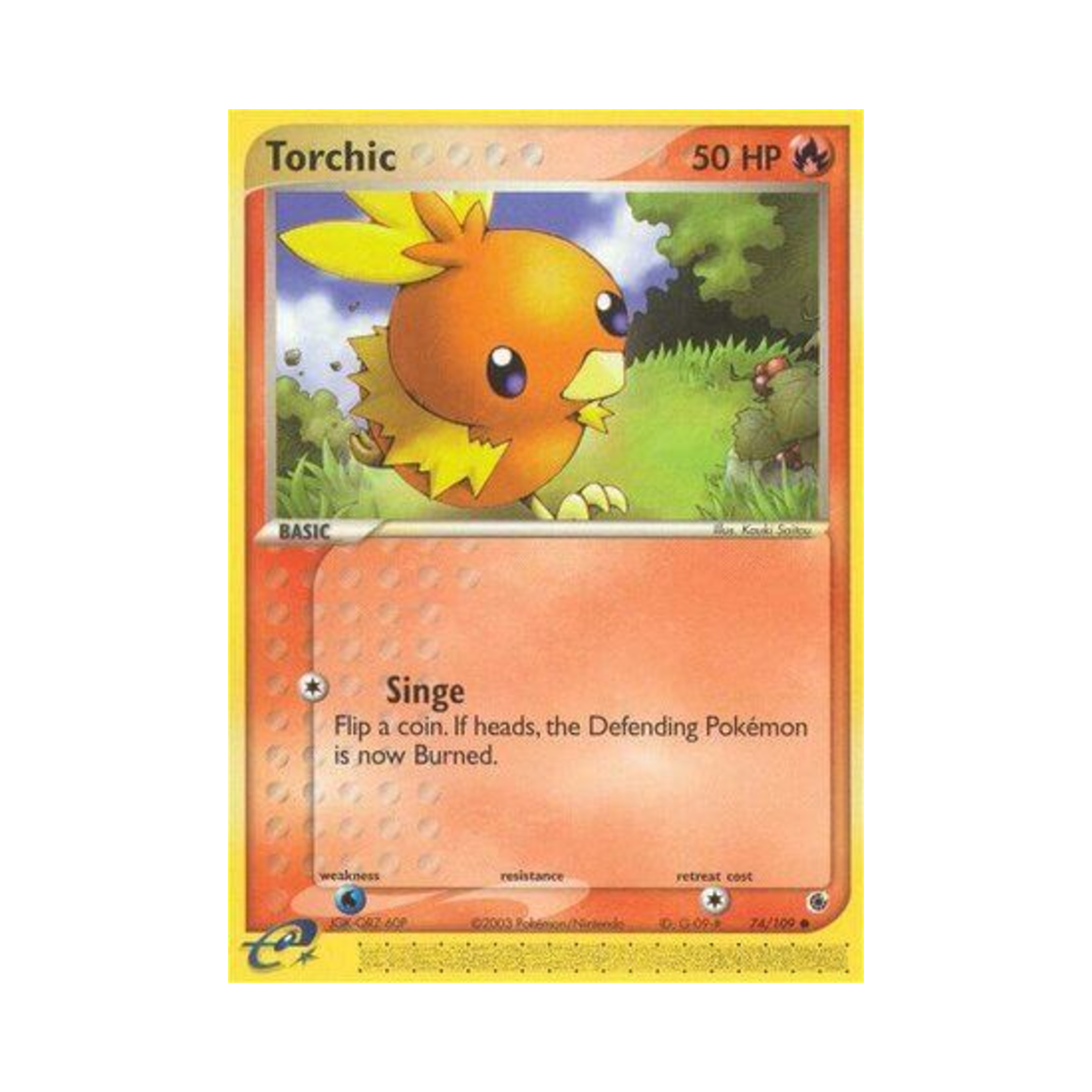 포켓몬 TCG 아차모 C EX 루비 & 사파이어 (영문판)(Pokemon TCG Torchic C EX Ruby & Sapphire (English Ver.)) - 1