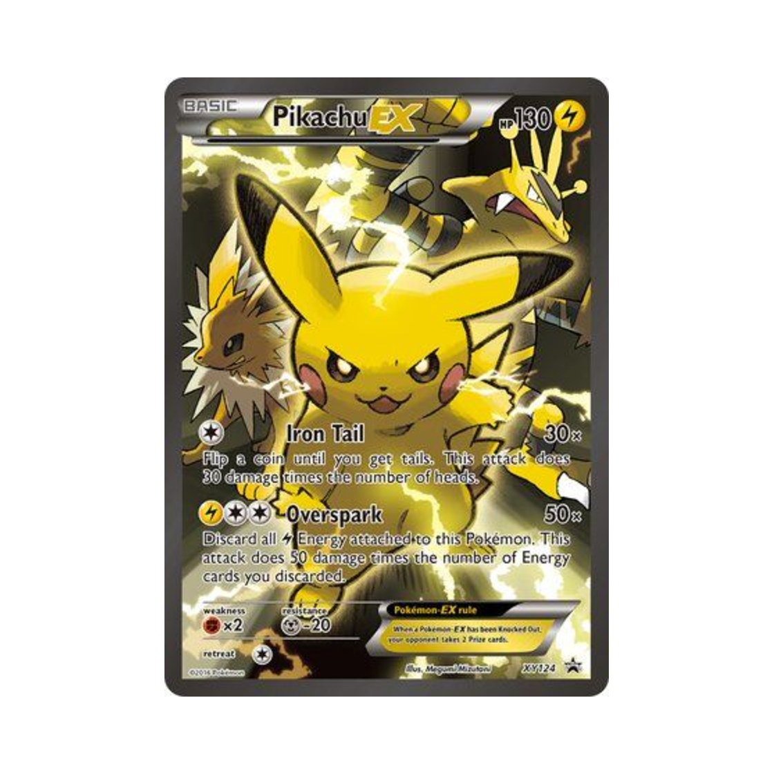 포켓몬 TCG 피카츄 EX 점보 P XY 프로모 카드 (영문판)(Pokemon TCG Pikachu EX Jumbo P XY Promos (English Ver.)) - 1