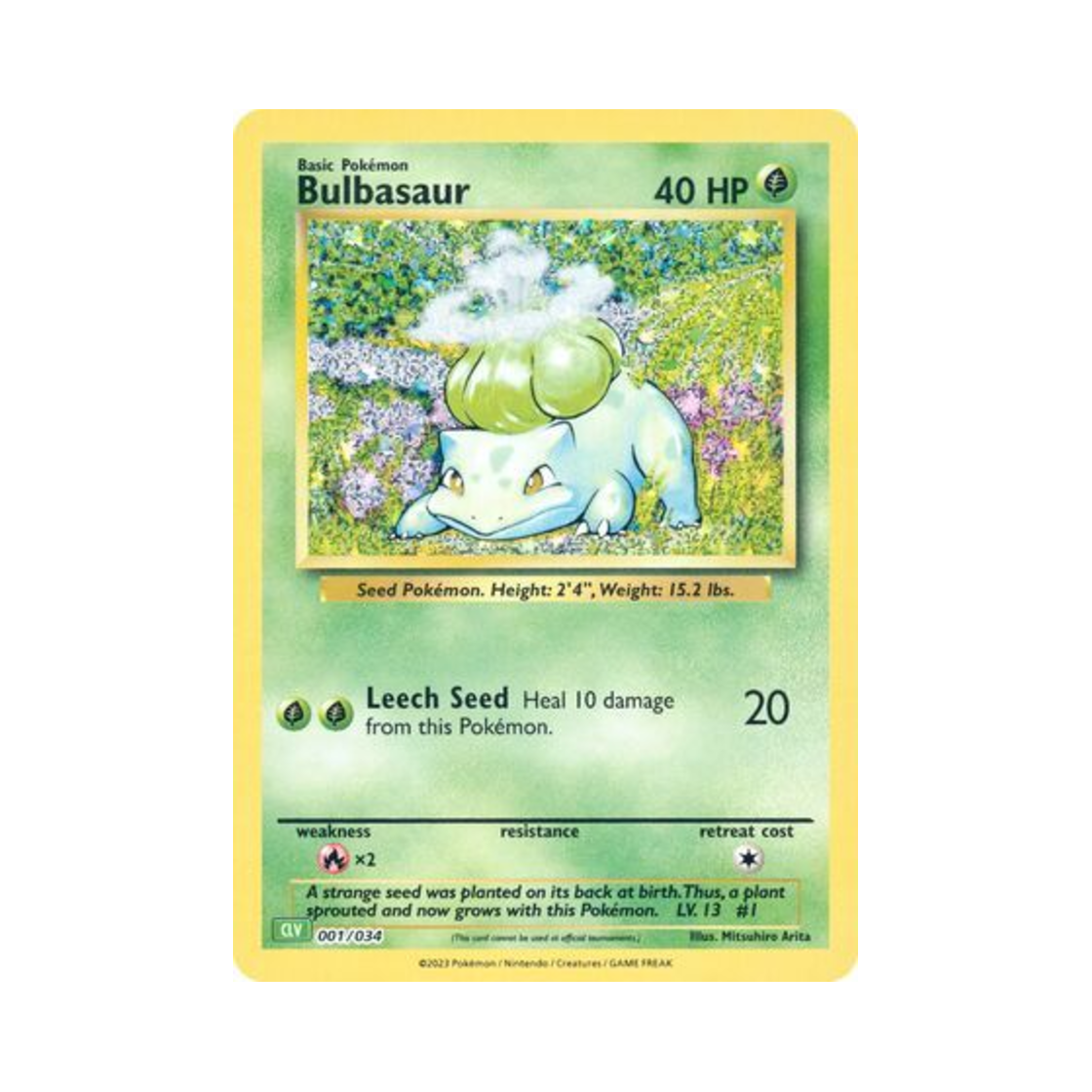 포켓몬 TCG 이상해씨 포켓몬 TCG 클래식 이상해꽃 (영문판)(Pokemon TCG Bulbasaur Pokemon TCG Classic Venusaur (English Ver.))