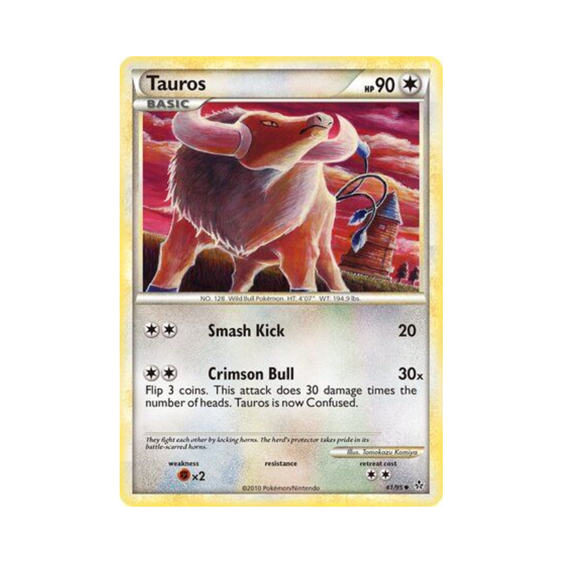 포켓몬 TCG 켄타로스 U 언리쉬드 (영문판)(Pokemon TCG Tauros U Unleashed (English Ver.)) - 1