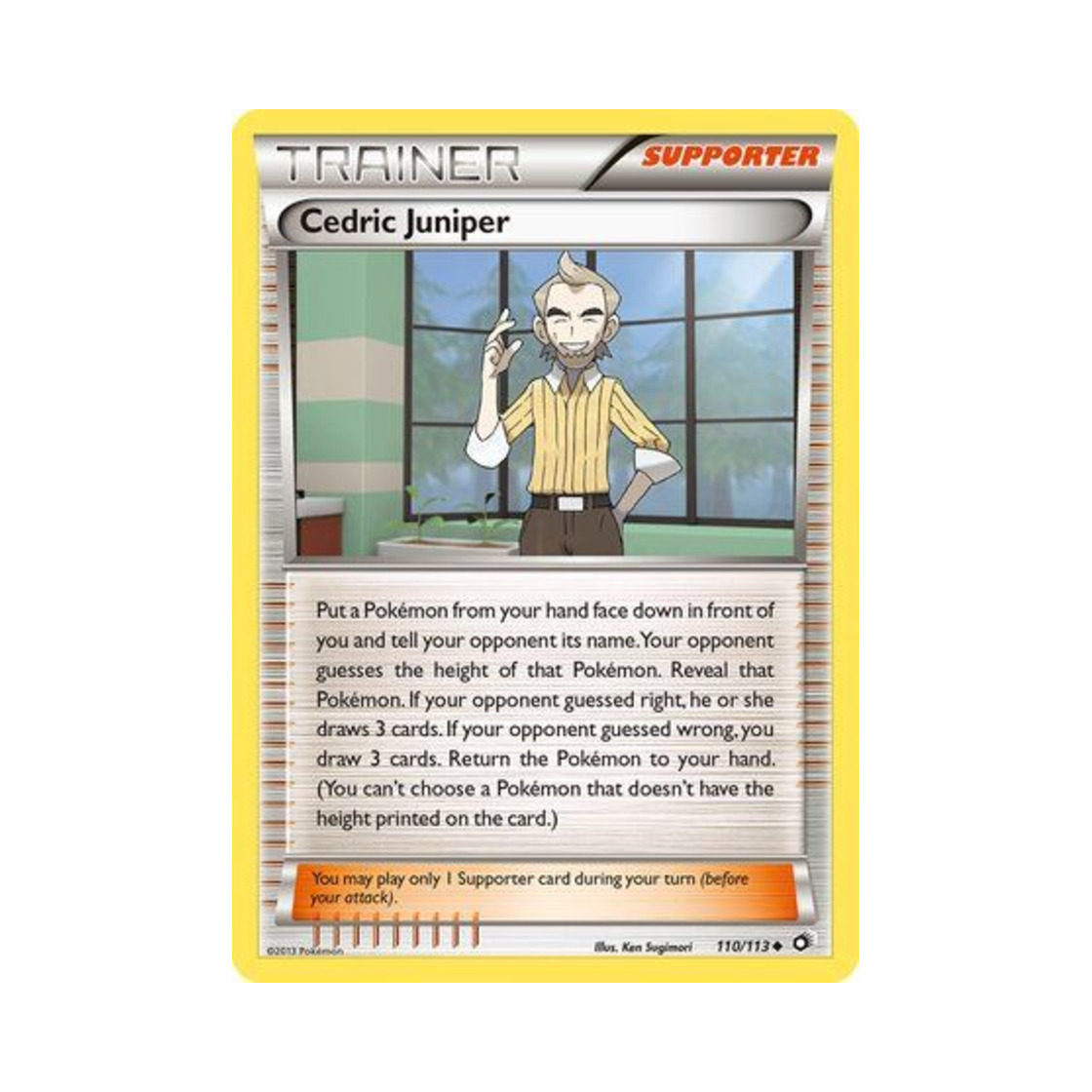 포켓몬 TCG 주누운박사 U 레전더리 트레져스 (영문판)(Pokemon TCG Cedric Juniper U Legendary Treasures (English Ver.)) - 1