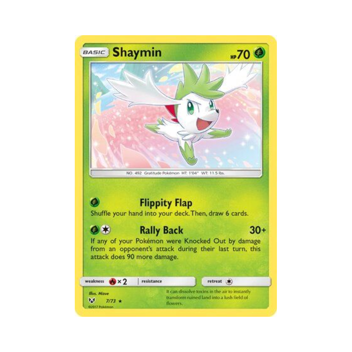 포켓몬 TCG 쉐이미 RH 샤이닝 레전즈 (영문판)(Pokemon TCG Shaymin RH Shining Legends (English Ver.)) - 1
