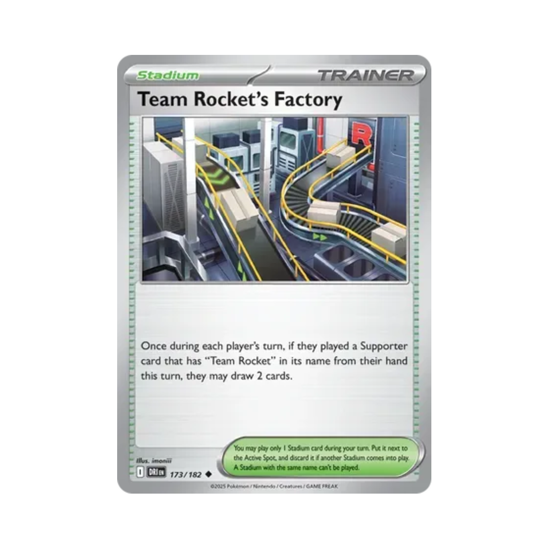 포켓몬 TCG 로켓단의 팩토리 U 데스티니드 라이벌스 (영문판)(Pokemon TCG Team Rocket's Factory U Destined Rivals (English Ver.)) - 1