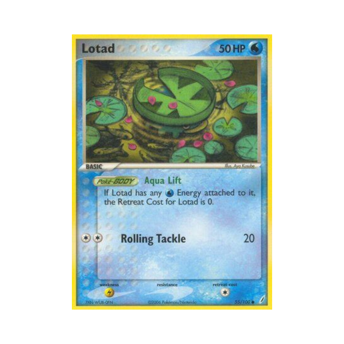 포켓몬 TCG 연꽃몬 C EX 크리스탈 가디언스 (영문판)(Pokemon TCG Lotad C EX Crystal Guardians (English Ver.)) - 1