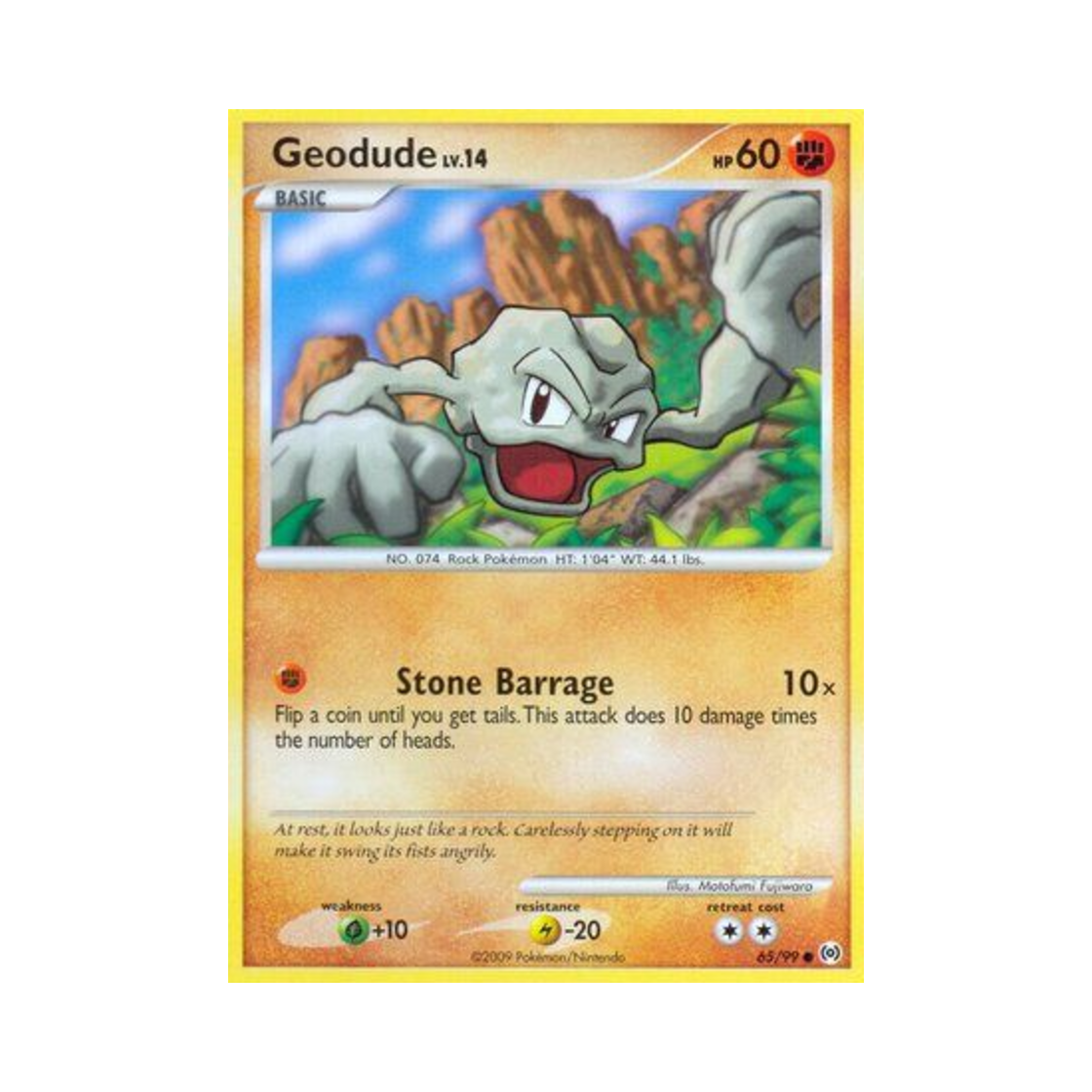 포켓몬 TCG 꼬마돌 C 아르세우스 (영문판)(Pokemon TCG Geodude C Arceus (English Ver.))
