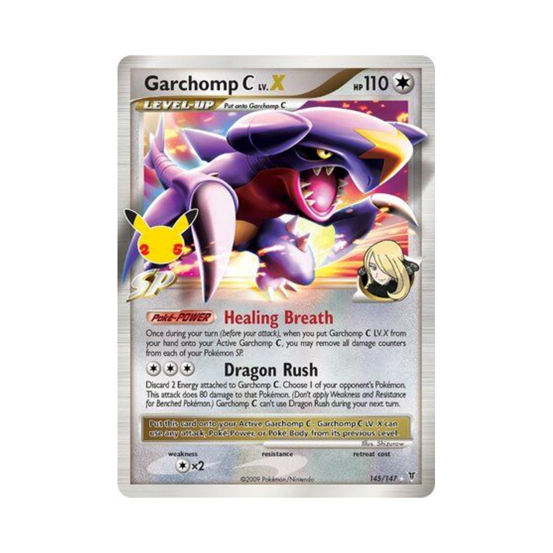 포켓몬 TCG 한카리아스 C LV.X RH 셀레브레이션즈 (영문판)(Pokemon TCG Garchomp C LV.X RH Celebrations (English Ver.)) - 1