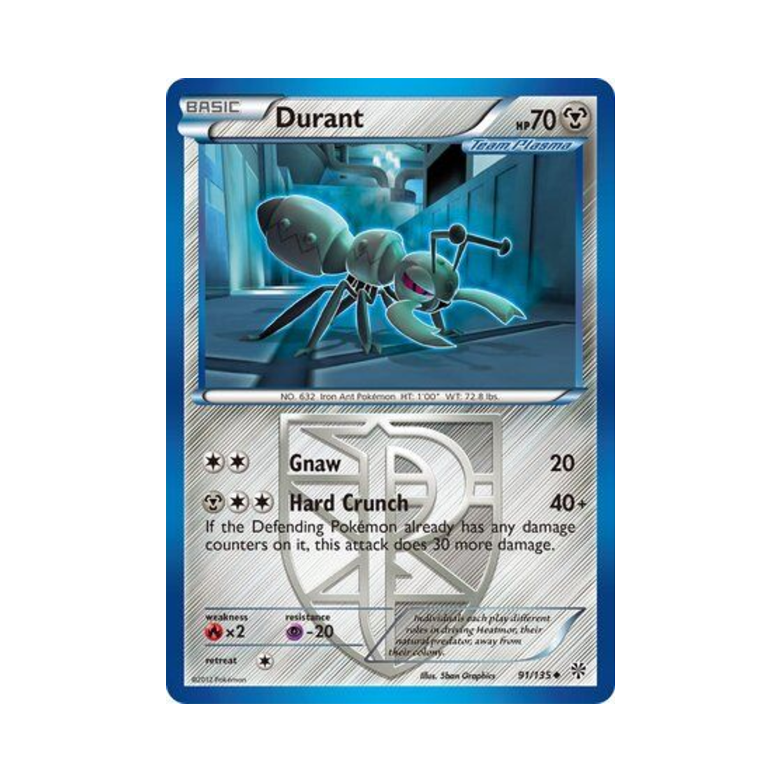포켓몬 TCG 아이앤트 U 플라스마 스톰 (영문판)(Pokemon TCG Durant U Plasma Storm (English Ver.))