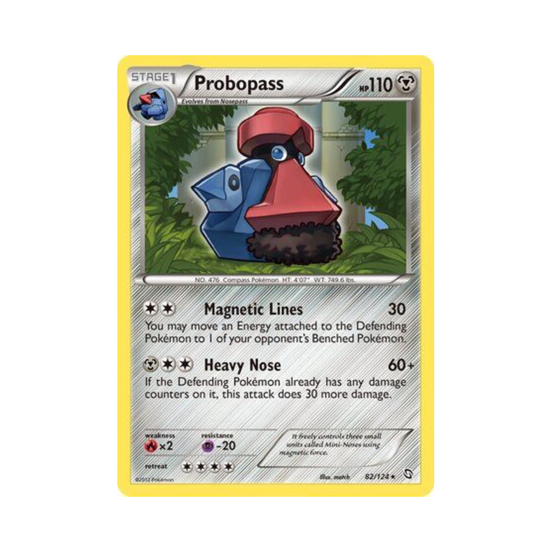 포켓몬 TCG 대코파스 R 드래곤즈 엑잘티드 (영문판)(Pokemon TCG Probopass R Dragons Exalted (English Ver.)) - 1