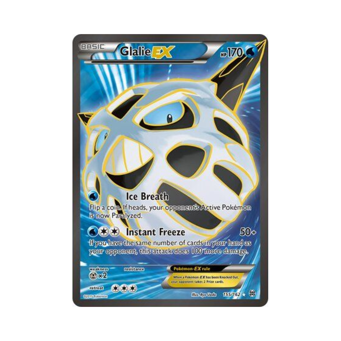 포켓몬 TCG 얼음귀신 EX RU 브레이크스루 (영문판)(Pokemon TCG Glalie EX RU BREAKthrough (English Ver.)) - 1
