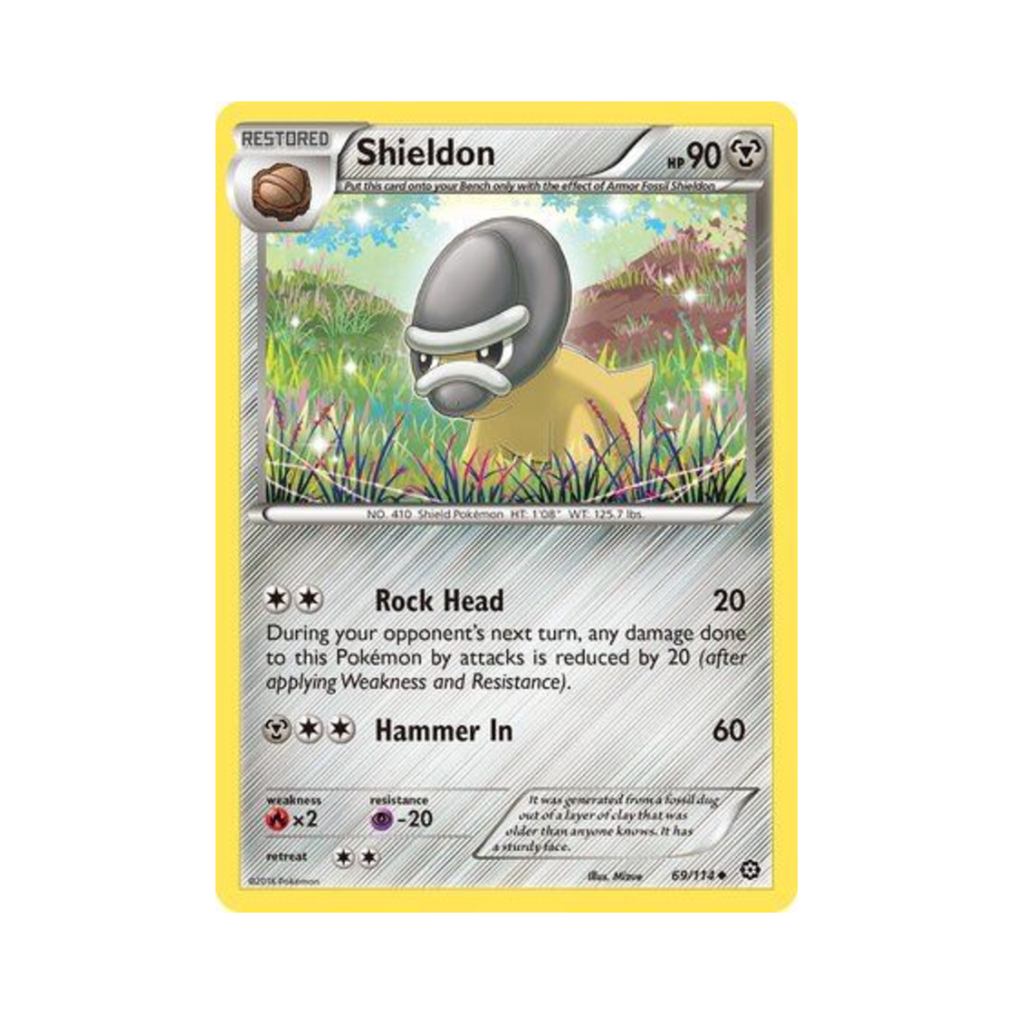 포켓몬 TCG 방패톱스 U 스팀 시즈 (영문판)(Pokemon TCG Shieldon U Steam Siege (English Ver.)) - 1