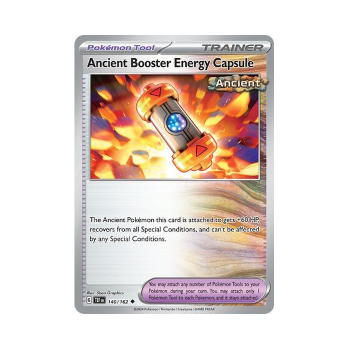 포켓몬 TCG 부스트에너지 고대 U 템포럴 포시스 (영문판)(Pokemon TCG Ancient Booster Energy Capsule U Temporal Forces (English Ver.)) - 1