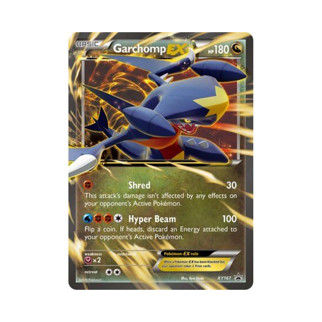 포켓몬 TCG 한카리아스 EX P XY 프로모 카드 (영문판)(Pokemon TCG Garchomp EX P XY Promos (English Ver.))