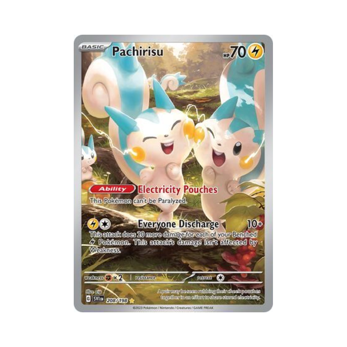 포켓몬 TCG 파치리스 IR 스칼렛 & 바이올렛 (영문판)(Pokemon TCG Pachirisu IR Scarlet & Violet (English Ver.)) - 1