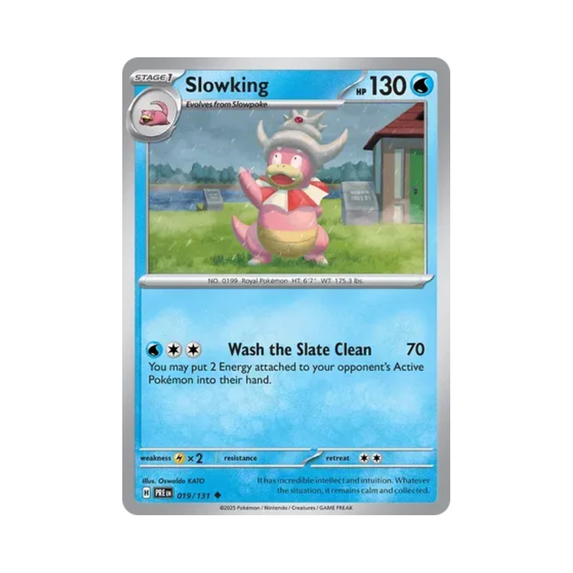 포켓몬 TCG 야도킹 U 프리즈매틱 에볼루션즈 (영문판)(Pokemon TCG Slowking U Prismatic Evolutions (English Ver.))