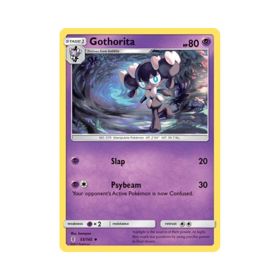 포켓몬 TCG 고디보미 U 가디언스 라이징 (영문판)(Pokemon TCG Gothorita U Guardians Rising (English Ver.)) - 1