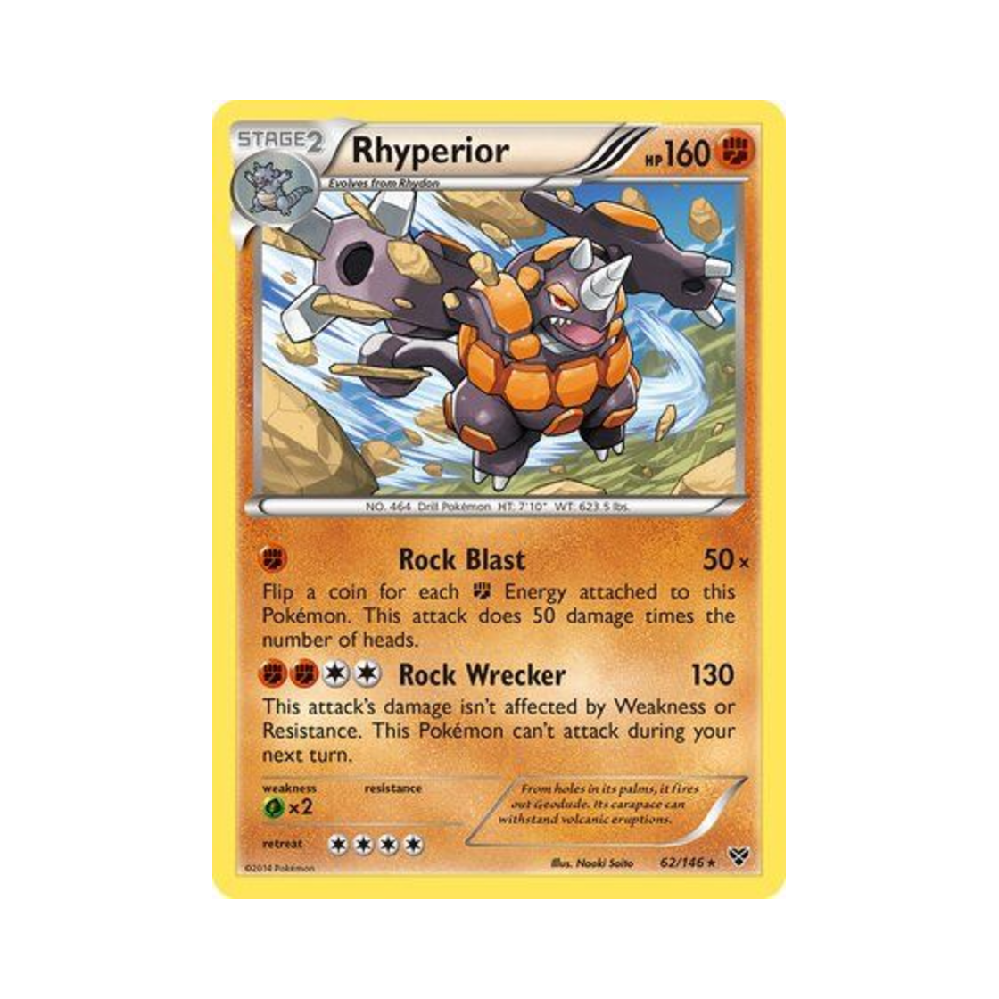 포켓몬 TCG 거대코뿌리 RH XY (영문판)(Pokemon TCG Rhyperior RH XY (English Ver.)) - 1
