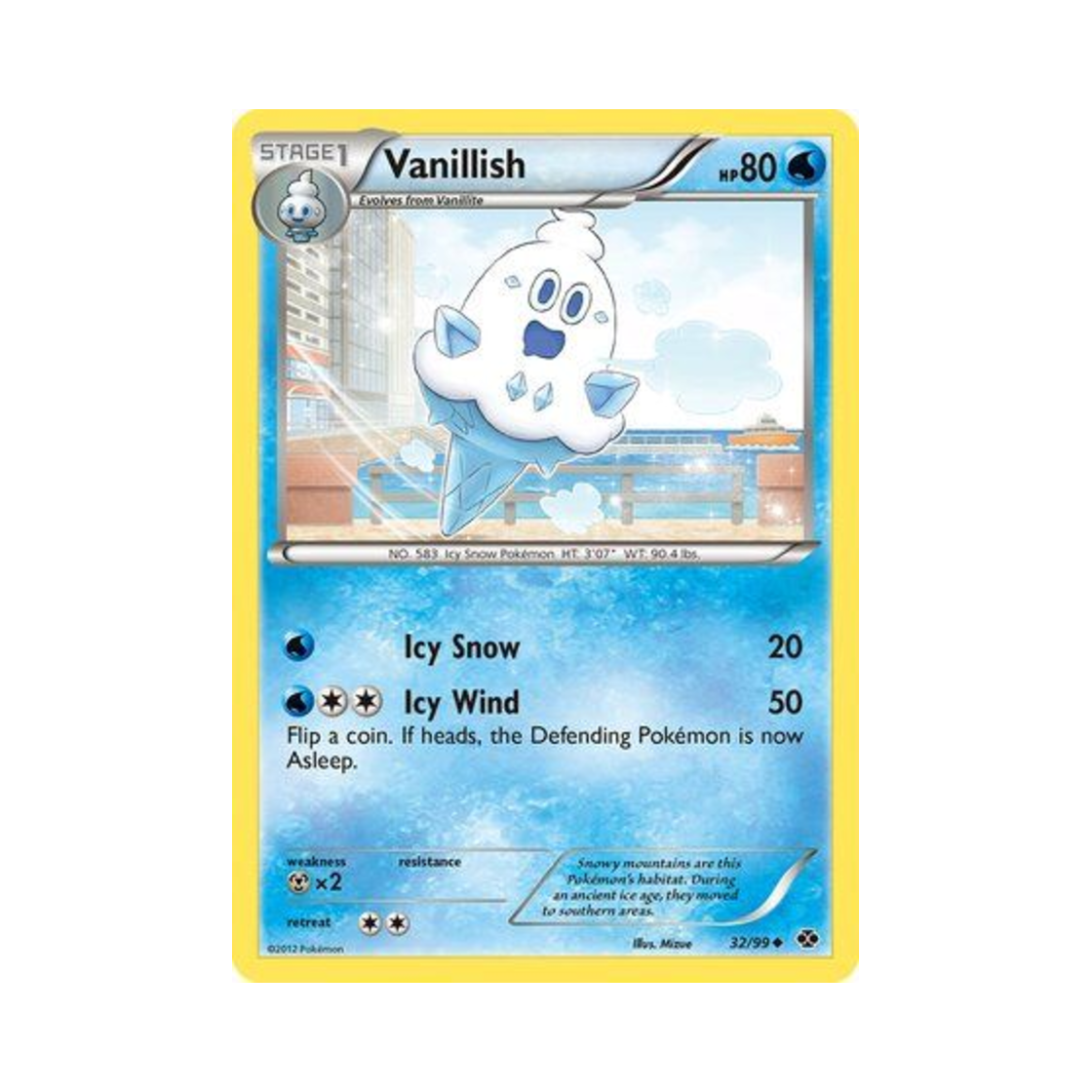 포켓몬 TCG 바닐리치 U 넥스트 데스티니스 (영문판)(Pokemon TCG Vanillish U Next Destinies (English Ver.)) - 1