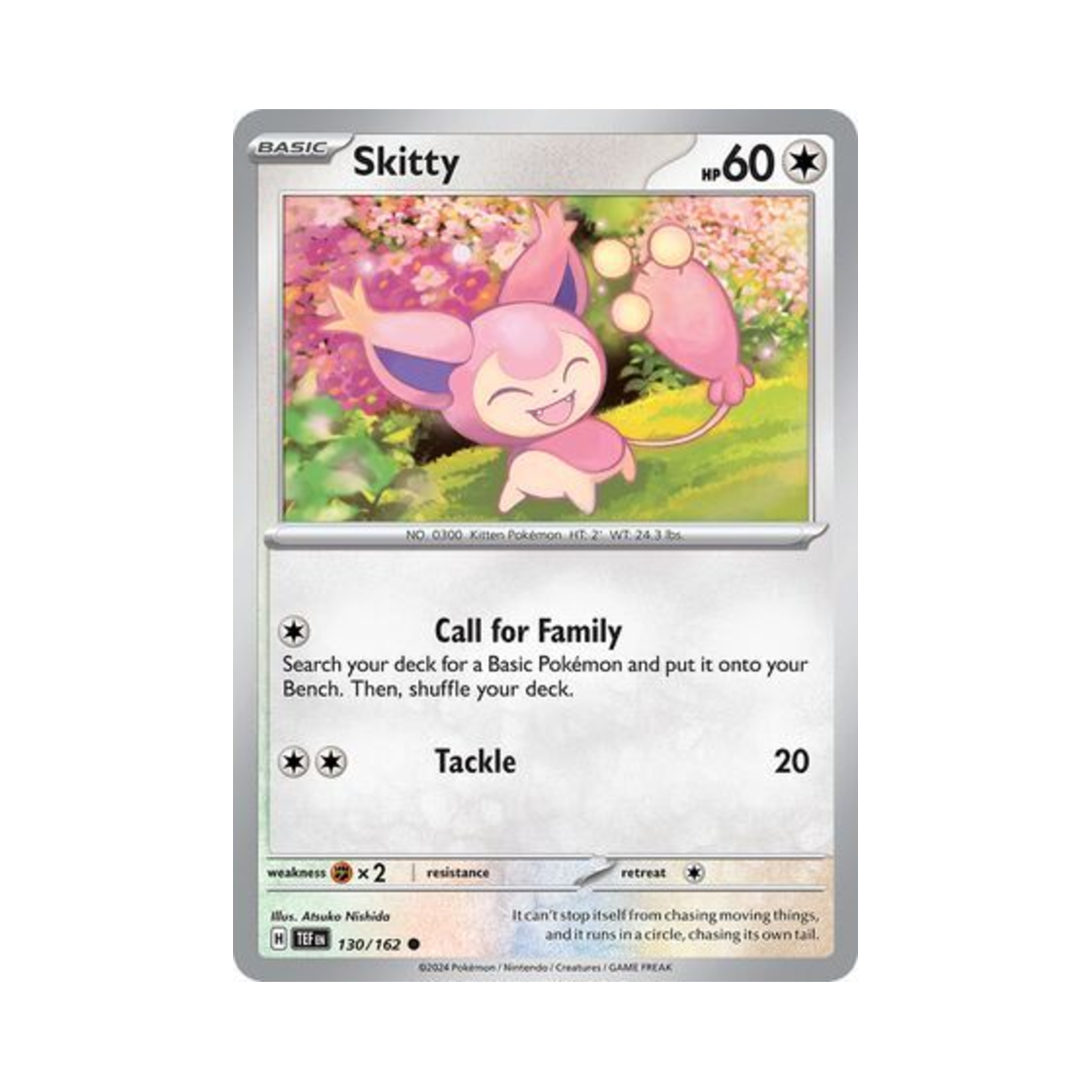 포켓몬 TCG 에나비 C 템포럴 포시스 (영문판)(Pokemon TCG Skitty C Temporal Forces (English Ver.)) - 1