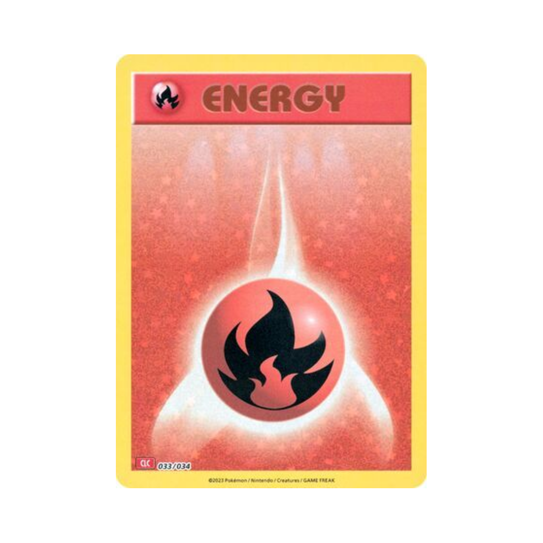 포켓몬 TCG 기본 불꽃 에너지 포켓몬 TCG 클래식 (영문판)(Pokemon TCG Fire Energy Pokemon TCG Classic (English Ver.))