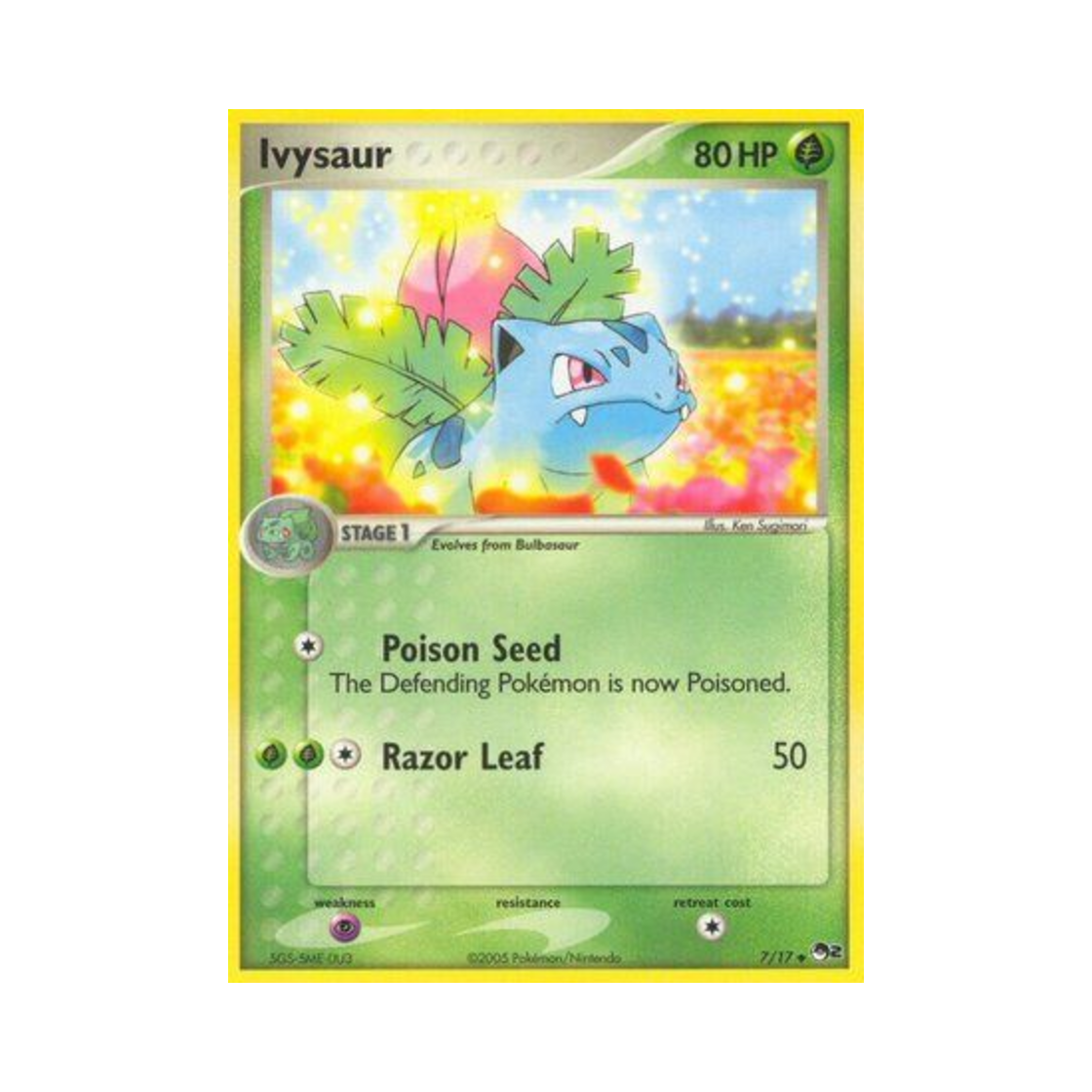 포켓몬 TCG 이상해풀 U 팝 시리즈 2 (영문판)(Pokemon TCG Ivysaur U POP Series 2 (English Ver.)) - 1