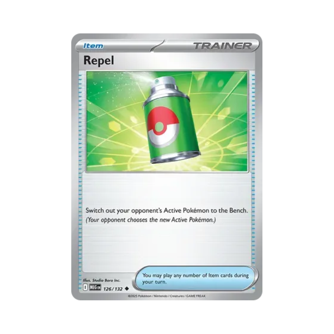 포켓몬 TCG 벌레회피스프레이 U 메가 에볼루션 (영문판)(Pokemon TCG Repel U Mega Evolution (English Ver.)) - 1