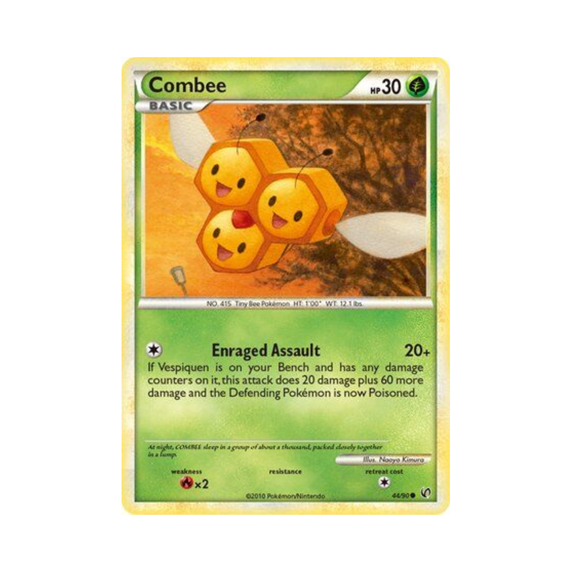 포켓몬 TCG 세꿀버리 C 언던티드 (영문판)(Pokemon TCG Combee C Undaunted (English Ver.))